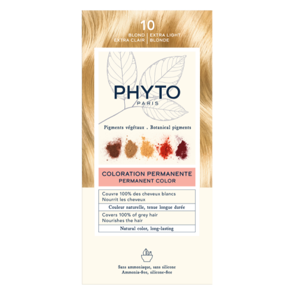 Phyto - Phytocolor Hair Color Kit 10 Extra Light Blonde, Coloration | GLAMS  SECRET