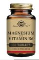 SOLGAR MAGNESIUM + VIT.B6 100 TABLET