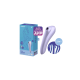Satisfyer - Dual Pleasure APP Vibrador y Succionador de Aire Pulsado Recargable Mauve