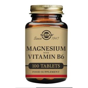 SOLGAR MAGNESIUM + VIT.B6 100 TABLET