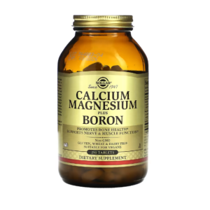 SOLGAR CALCIUM+MAGNESIUM+BORON 250 TABS