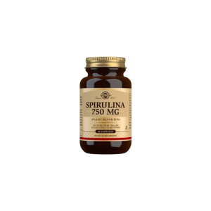 Solgar Espirulina 750 Mg (plâncton) 80 Cápsulas Vegetais