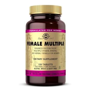 SOLGAR FEMALE MULTIPLE MULTIVIT.120TABS