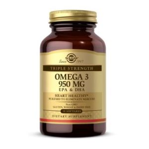 SOLGAR ÓMEGA 3 TRIPLE STRENGTH 50 SOFTGEL