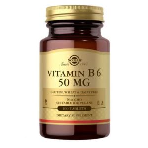 SOLGAR VIT.B-6 100MG 100VCÁPS