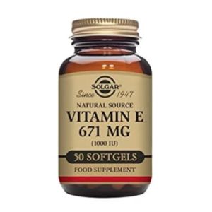 SOLGAR VIT.E 1000IU 50 VEGE.SOFTGELS