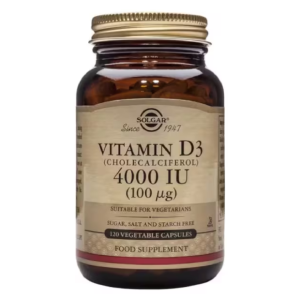 SOLGAR VIT.D3 4000IU 120 VEGCÁPS