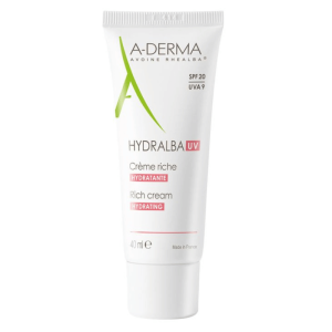 A-Derma - Rich Hydralba Moisturizing Cream SPF20 40ml