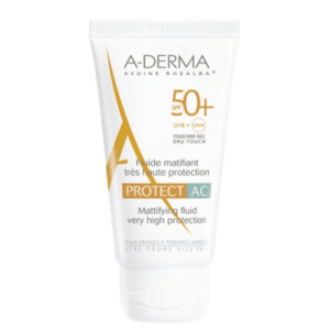 A Derma Mattifying Fluid Sunscreen AC SPF50+ 40ml