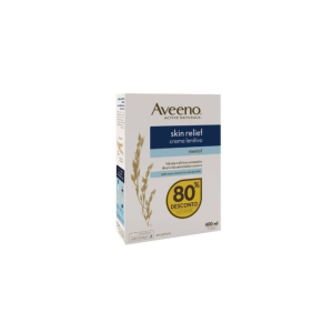 Aveeno Pack Lenitivo Menthol Moisturizing Cream 2x200ml