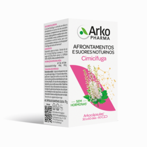 Arkopharma Arkocápsulas Cimicífuga Afrontamentos e Suores 60 Cápsulas
