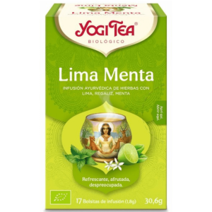 Yogi Tea Bio Lime and Mint 17 Sachets