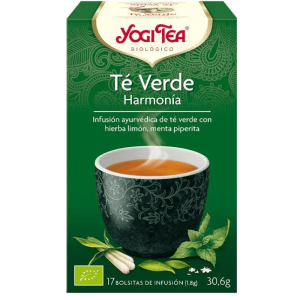 Yogi Tea Bio Chá Verde Harmonia 17 Saquetas 