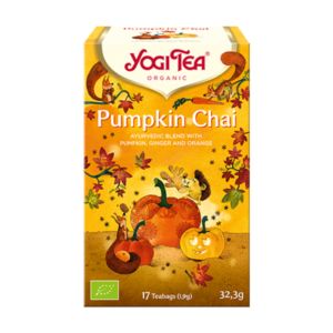 YOGI TEA BIO PUMPKIN CHAI ABÓB. GENG 17SAQ