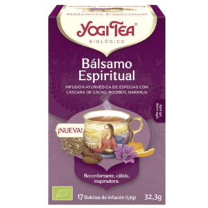 Yogi Tea Bio Chá Bálsamo Espiritual 17 Saquetas 
