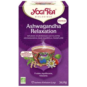 YOGI TEA BIO ASHWAGANDHA EQUILIBR. 17SAQ