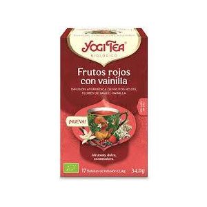 YOGI TEA BIO FRUTOS VERM. BAUNILHA 17SAQ