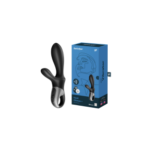 Satisfyer - Heat Climax Vibrador con APP Punto G, Punto P y Perineo Función de Calor USB Magnético
