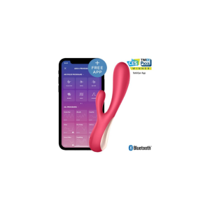 Satisfyer - Mono Flex Vibrador con APP Rojo