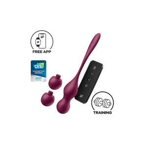 Satisfyer - Love Birds Vary con APP Rojo Vino