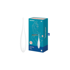 Satisfyer - Twirling Fun Varita Vibradora Silicona USB Blanco