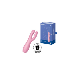 Satisfyer - Threesome 3 Lay-on Vibrador 3 Motores Rosa