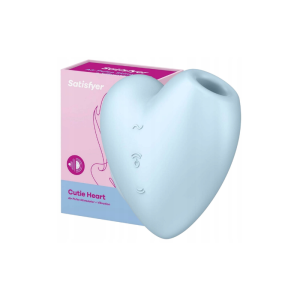 Satisfyer - Cutie Heart Succionador de Clítoris y Vibración Azul