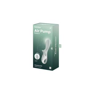Satisfyer - Air Pump Booty 3 Juguete Anal con Función Inflable Verde