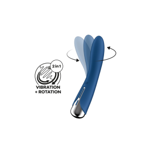 Satisfyer - Spinning Vibe 1 Vibrador y Rotador Azul