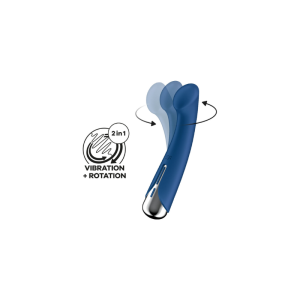 Satisfyer - Spinning G-Spot 1 Vibrador y Rotador Azul