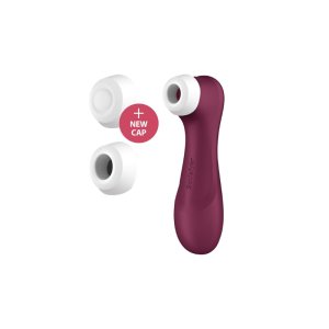 Satisfyer - Pro 2 Gen 3 Liquid Air Technology Succión y Vibración App Connect Wine Red - Rojo Vino