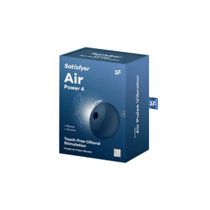 Satisfyer - Succionador Air Power 4 Touch- Free Dark Blue