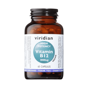 Viridian - Vitamina B12 1000mcg x 60 caps.