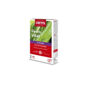 Ortis Ferro Vital 24 Comprimidos