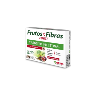 Ortis Frutos E Fibras Forte 24 Cubos