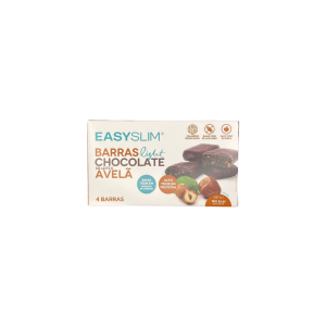Easyslim Light Milk Chocolate and Hazelnut Bars 4 Units