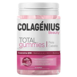 Colagénius Beauty Total 60 Gummies Raspberry Flavor