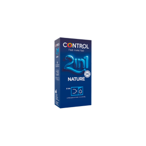 Control Preservativos 2IN1 Nature 6 unidades