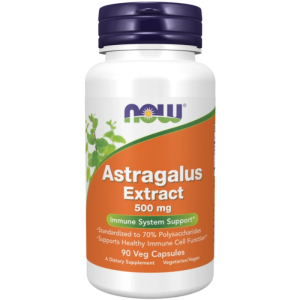 Now Astragalus 70% Extract 500mg 90 Cáps