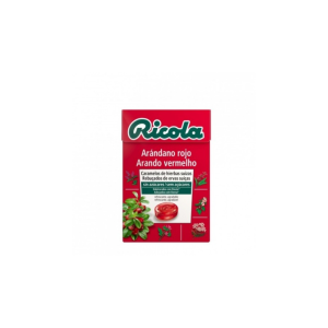Ricola Rebuc.50g S.Açúcar Arando Vermelh