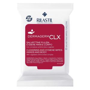 Rilastil - Dermagerm CLX Toalhetes Higienizantes x 15 unid.
