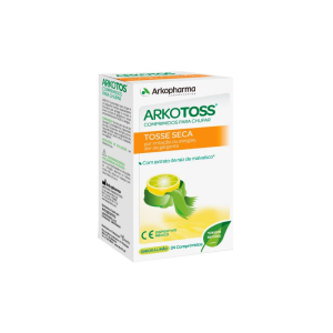 Arkopharma Arkotos Tosse Seca Limão 24 Cápsulas