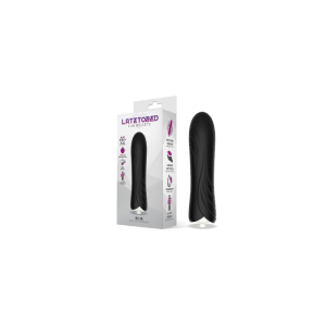 Bala vibratória em silicone Latetobed ​​Bilie Easy Quick preta