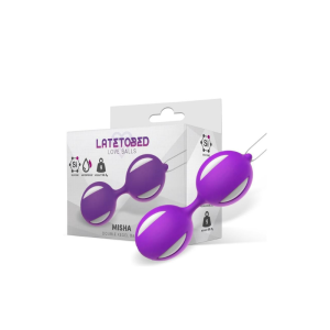 Latetobed ​​​​​​Misha Bola de Kegel Dupla com Peso Interno