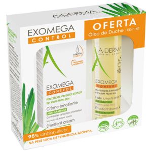 A Derma - Exomega Control Emollient Cream Set
