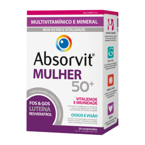 Absorvit - Mulher 50+ x 30 comp.