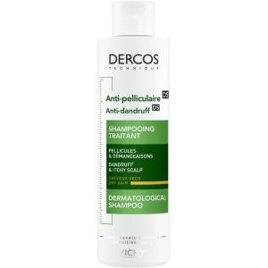 Dercos - Anti-Dandruff Dermatological Shampoo Dry Hair 200ml