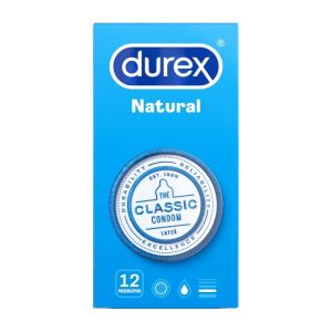 Durex - Preservativos Natural Plus x 12 unid.