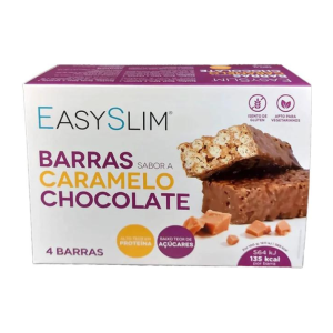Easyslim - Barras Sabor a Caramelo Chocolate x 4 unid.