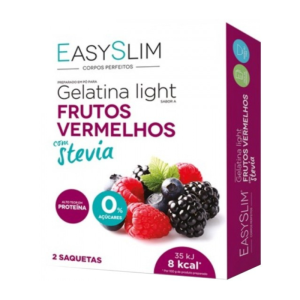 Easyslim - Red Fruits with Stevia Light Gelatin 2 x 15g